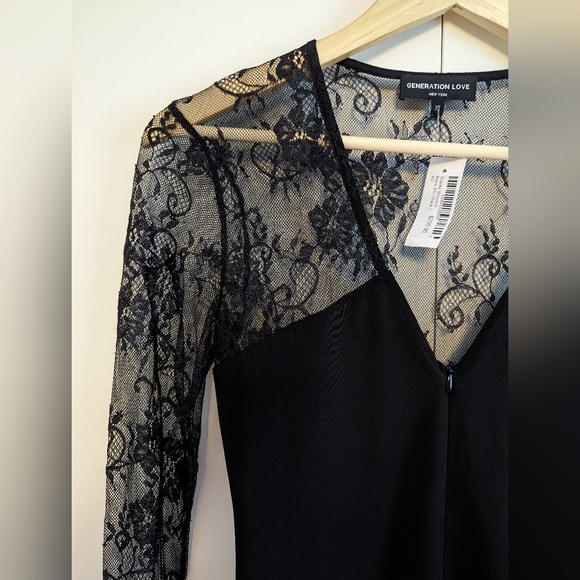 Generation Love - Brooke Lace Combo Bodysuit - Picture 13 of 13